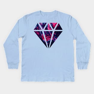 Magic  Diamond Kids Long Sleeve T-Shirt